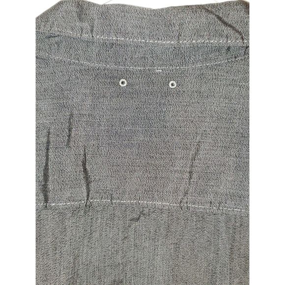 Calvin Klein Men's Shirt Button Up Long Sleeved Dark Gray Size XXL - Picture 12 of 12